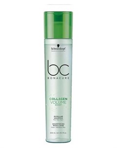 Коллагеновый шампунь BC Collagen Volume Boost Micellar Shampoo Schwarzkopf professional