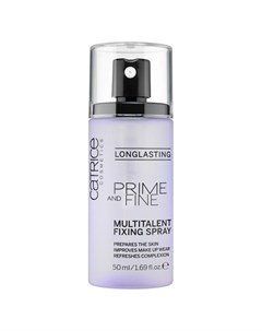 Фиксирующий спрей для макияжа Prime and fine multitalent fixing spray Catrice