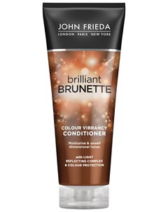Шампунь для темных волос увлажняющий Brilliant Brunette Colour Protecting John frieda
