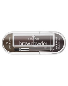 Тени для бровей Brow Powder Set Essence