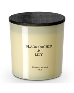 Свеча ароматическая Boutique Черная орхидея и лилия Cereria molla