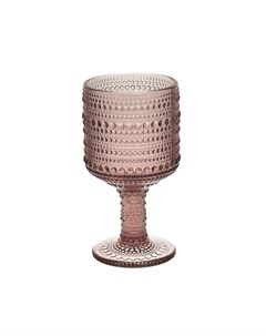 Набор бокалов для вина agata 6 шт розовый 16 см To4rooms