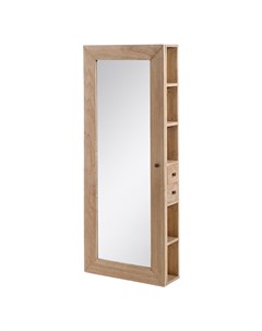 Настенное зеркало шкаф terrell коричневый 60 0x20 0x150 0 см To4rooms
