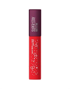 Помада для губ SUPER STAY MATTE INK ZODIAK тон 20 pioneer leo Maybelline