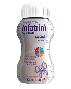 Инфатрини Высокобелковая готовая смесь для детей 125мл Nutricia