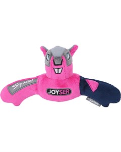 Игрушка для собак Squad Белка J Rell V 1 с пищалкой S M розово синяя 19 см Joyser