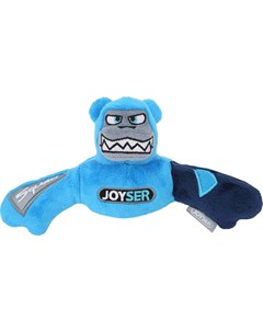 Игрушка для собак Squad Медведь J Bear с пищалкой S M голубой 19 см Joyser