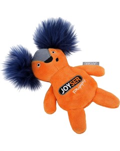 Игрушка для собак Puppy Белка со сменной пищалкой S оранжевая 16 см Joyser
