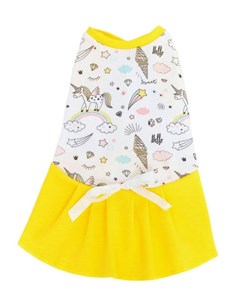 Osso Платье для собак Маленькая кокетка Единороги Одежда для собак