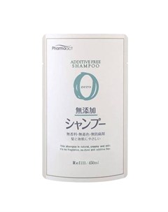 Шампунь для чувствительной кожи головы на растительной основе Pharmaact Additive Free Shampoo Zero с Kumano cosmetics