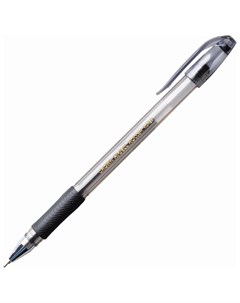 Ручка гелевая с грипом Hi jell Needle Grip черная узел 0 7 мм линия письма 0 5 мм Hjr 500rnb Crown