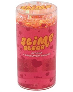 Слайм Лизун Clear Slime ягодка с ароматом вишни 250 г S130 34 Волшебный мир