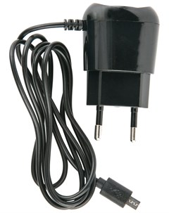 Зарядное устройство сетевое 220 В Tcp 1a кабель Micro USB 1 м выходной ток 1 А черное ут000010348 Red line