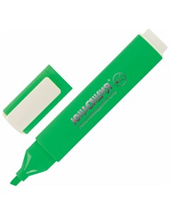 Текстовыделитель Colorstar зеленый линия 1 4 мм 151701 Юнландия