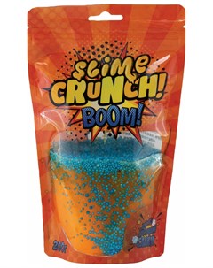 Слайм Лизун Crunch Slime Boom с ароматом апельсина 200 г S130 26 Волшебный мир