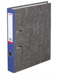 Папка регистратор фактура стандарт с мраморным покрытием 50 мм синий корешок 225586 Офисмаг