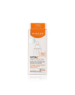 Антивозрастная масляная сыворотка для лица Vita C Infusion 15мл Mincer pharma