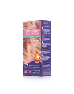 Оттеночный шампунь Irida M для волос Розовый жемчуг 75мл Ирида-нева