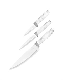 Набор ножей Мрамор 3 предмета нержавеющая сталь пластик Elan gallery