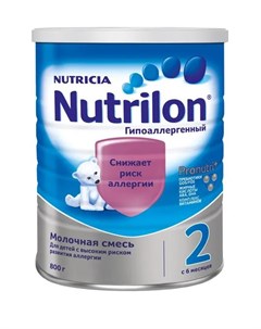 Нутрилон Молочная смесь Гипоаллергенный 2 800г Nutrilon