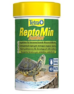 Корм ReptoMin Junior для молодых водных черепах в виде палочек 100мл Tetra