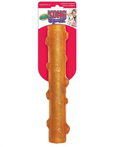 Игрушка Squezz Crackle хрустящая палочка для собак большая 27см в ассорт Kong