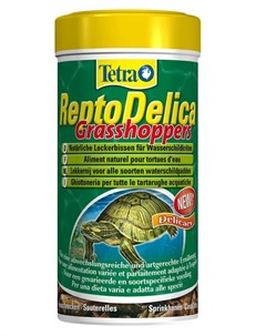 Лакомство ReptoMin Delica для водных черепах с кузнечиками 250мл Tetra