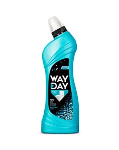 Чистящее средство для унитаза Way Day Эффект чистоты от известкового налета гель 700 мл Wayday