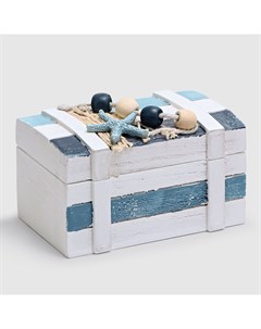 Коробка морская сине белая 11 5x7 5x8 см Liansheng
