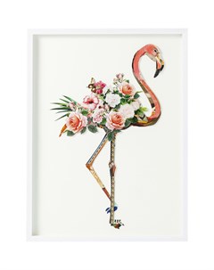Картина в рамке flamingo мультиколор 75x100x4 см Kare