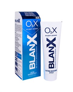 Отбеливающая зубная паста O3X Professional Toothpaste Blanx (италия)