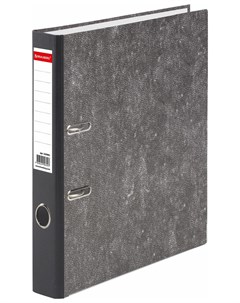 Папка регистратор фактура стандарт с мраморным покрытием 50 мм черный корешок 220982 Brauberg
