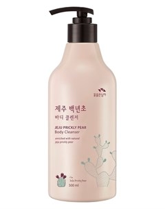 Гель для душа с кактусом Jeju Prickly Pear Body Cleanser Flor de man