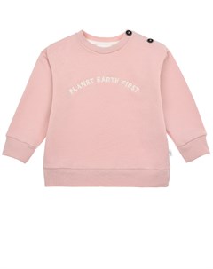 Розовый свитшот с вышивкой Sanetta pure