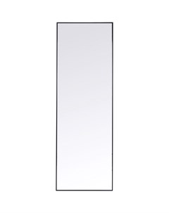 Зеркало bella черный 30x130x3 см Kare