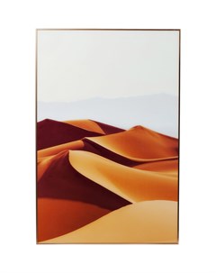 Картина в рамке desert dunes коричневый 120x80x3 см Kare