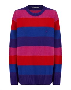 Разноцветный полосатый свитер Acne studios
