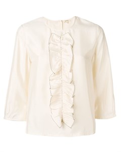 Bellerose блузка со сборками нейтральные цвета Bellerose