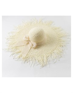 Шляпа женская Summer Mood размер 56 58 цвет белый Minaku