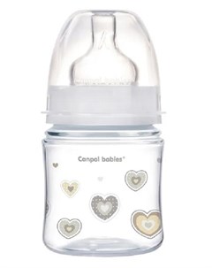Антиколиковая бутылочка Newborb baby белая 120мл Canpol babies