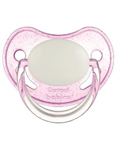 Пустышка Basic латексная анатомическая 0 6мес розовая Canpol babies