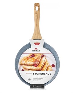 Сковорода блинная с антипригарным покрытием Stonehenge 25см Walmer