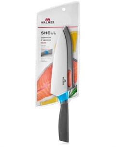 Шеф нож Shell с чехлом 18см Walmer