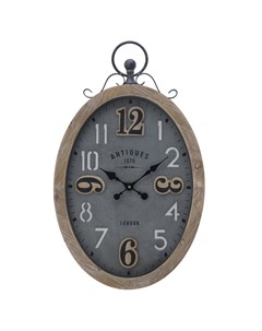 Часы настенные slumberous серый 43x70x6 см To4rooms