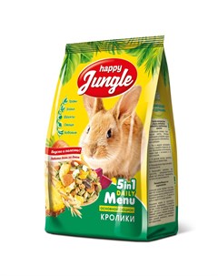 Корм для кроликов 400г Happy jungle