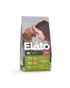 Корм для кошек Holistic ягненок с олениной сух 1 5кг Elato