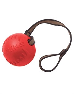 Игрушка для собак Мяч с лентой большой Коралловый Doglike