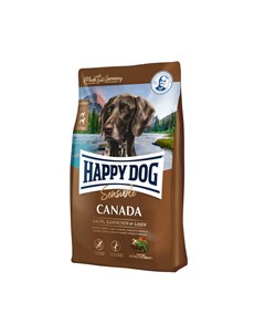 Корм для собак Sensible Canada чувствит пищевар лосось кролик ягненок картоф сух 2 8кг Happy dog
