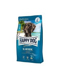 Корм для собак Sensible Karibik с пищ аллерг без злаков морская рыба картоф сух 2 8кг Happy dog
