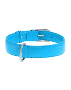 Ошейник для собак Waudog Glamour без украшений ширина 35мм длина 46 60см синий Collar